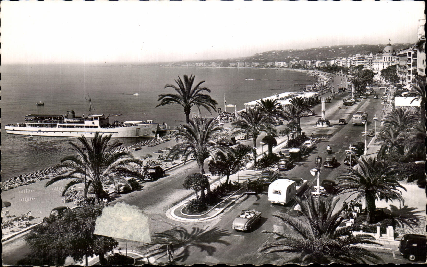 CPA Nice La Promenade des Anglais et la Baie des Anges