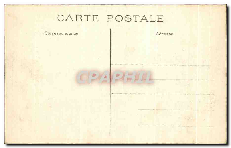 CPA Saint Germain en Laye La Porte Dauphine au 18eme Siecle — Verso