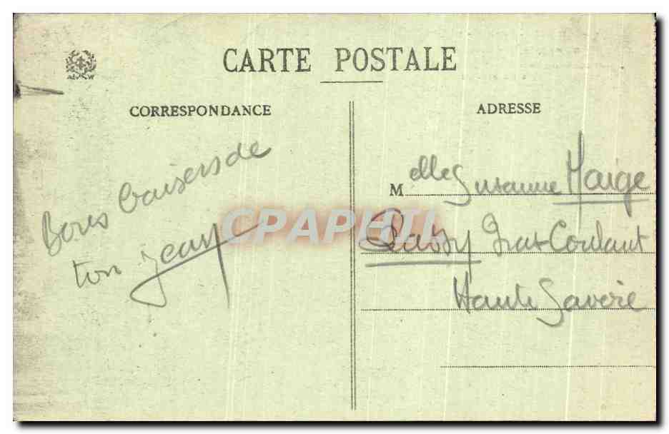 CPA Collection Jeanne D'Arc Domremy Eglise Du Village  — Verso