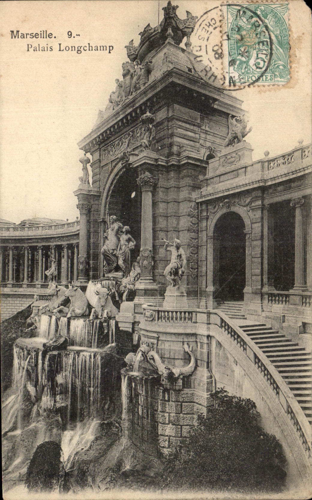 CPA Marseille Palais Longchamp
