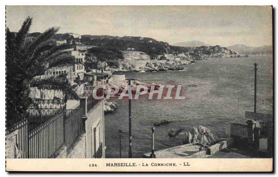 CPA Marseille La Corniche