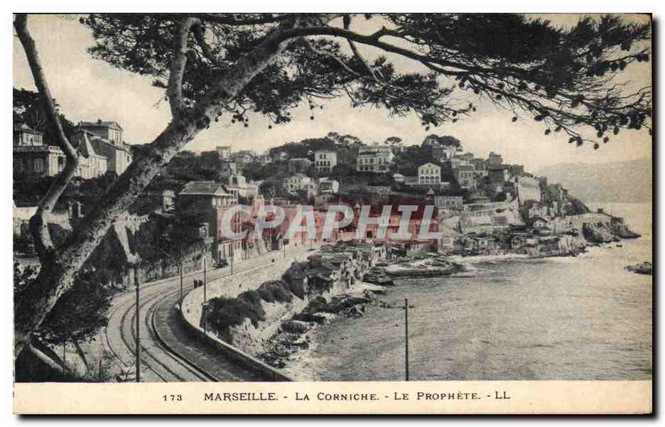 CPA Marseille La Corniche Le Prophete