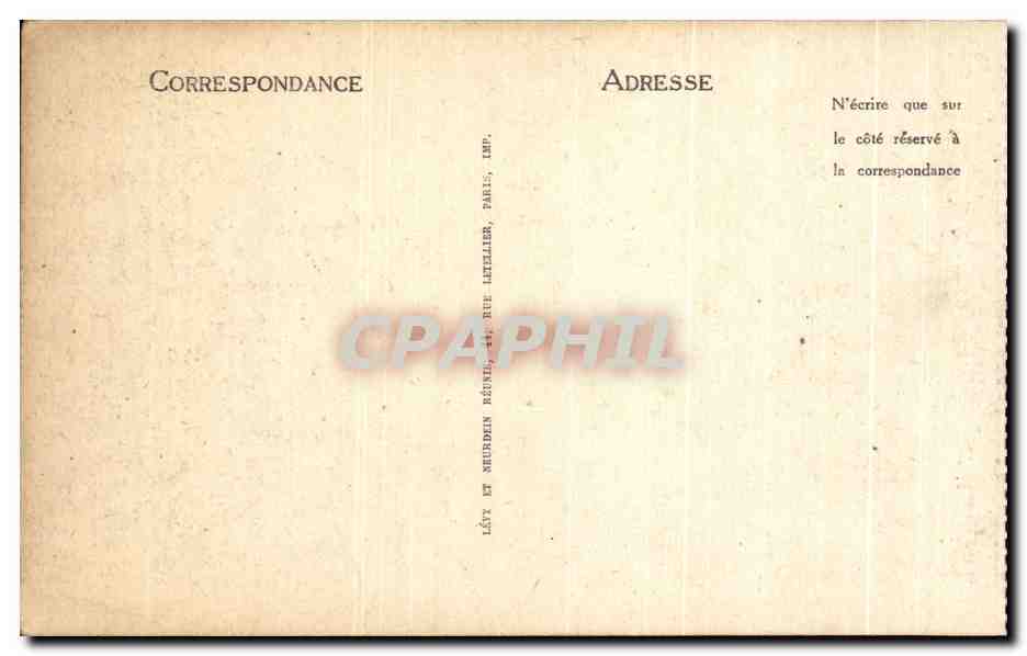 CPA Marseille Ensemble Du Palais Longchamp  — Rückseite