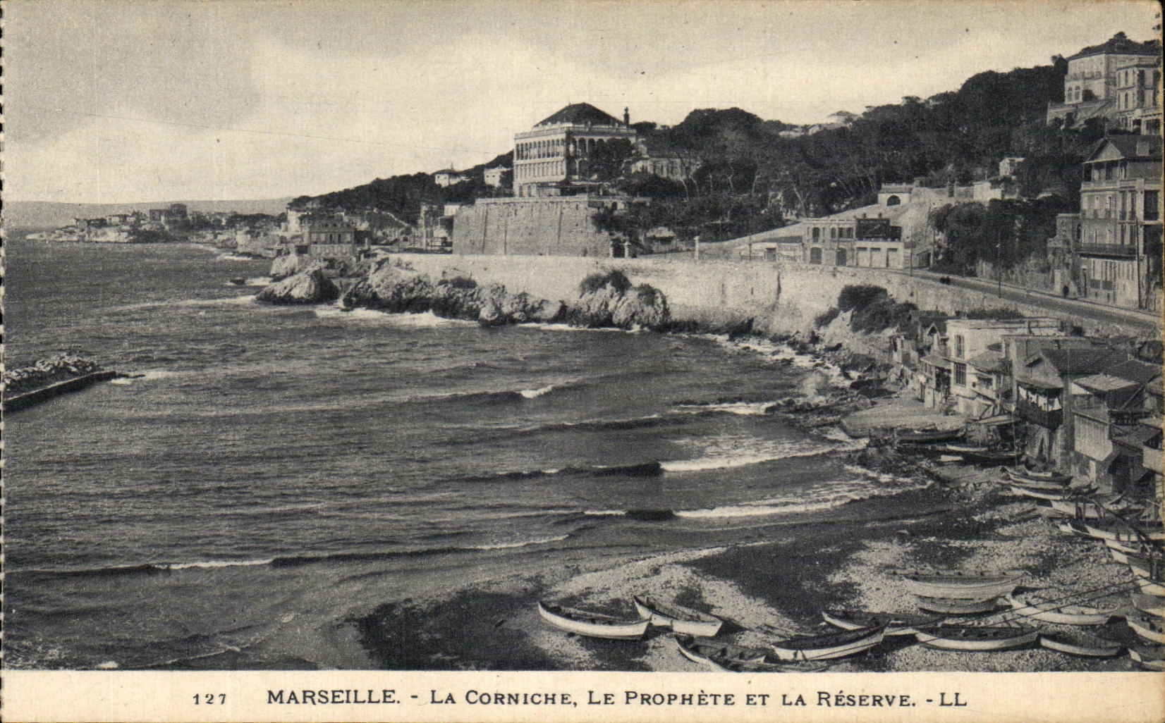 CPA Marseille La Corniche Le Prophete Et la Reserve