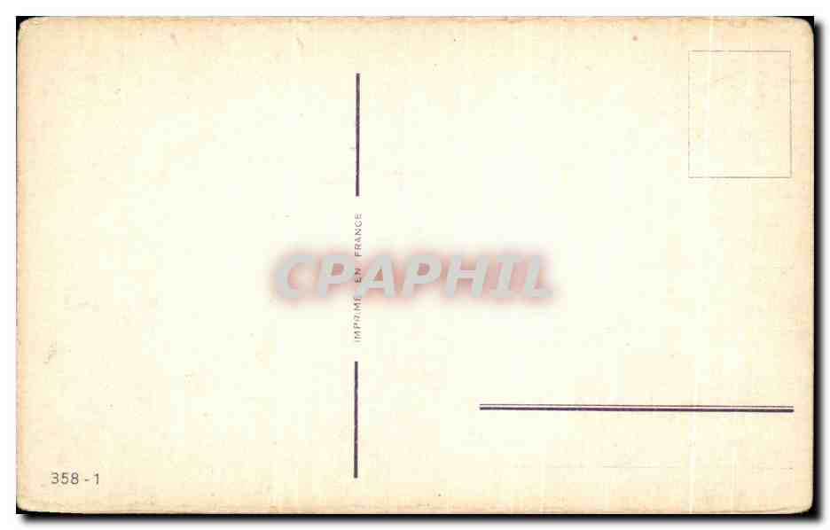 CPA Fantaisie Fleurs Roses — Rückseite