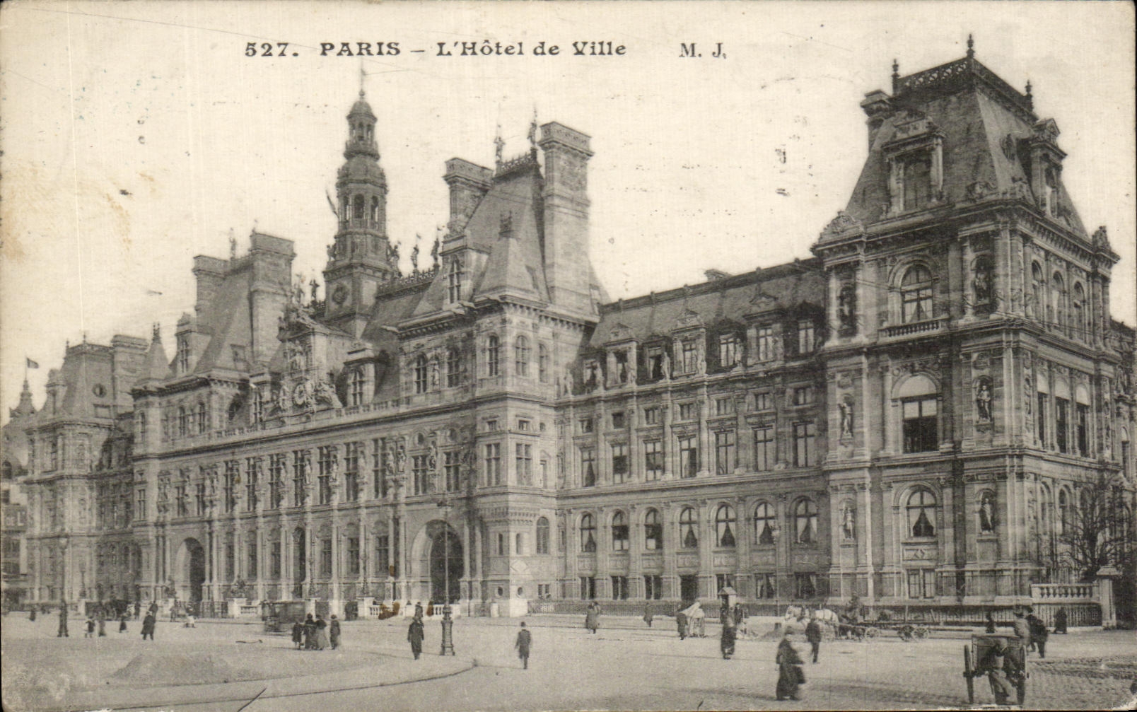 CPA Paris L'Hotel de Ville