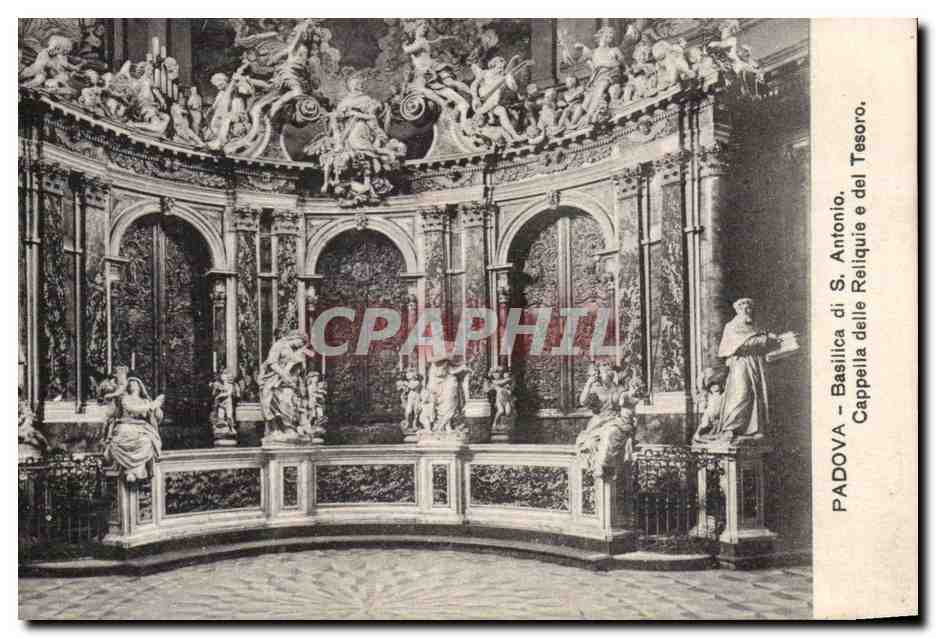 CPA Padova Basilica di S Antonio della Reliquie e del Tesoro