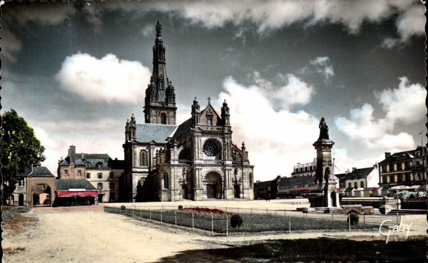 CPA Sainte Anne D'Auray La Basilique