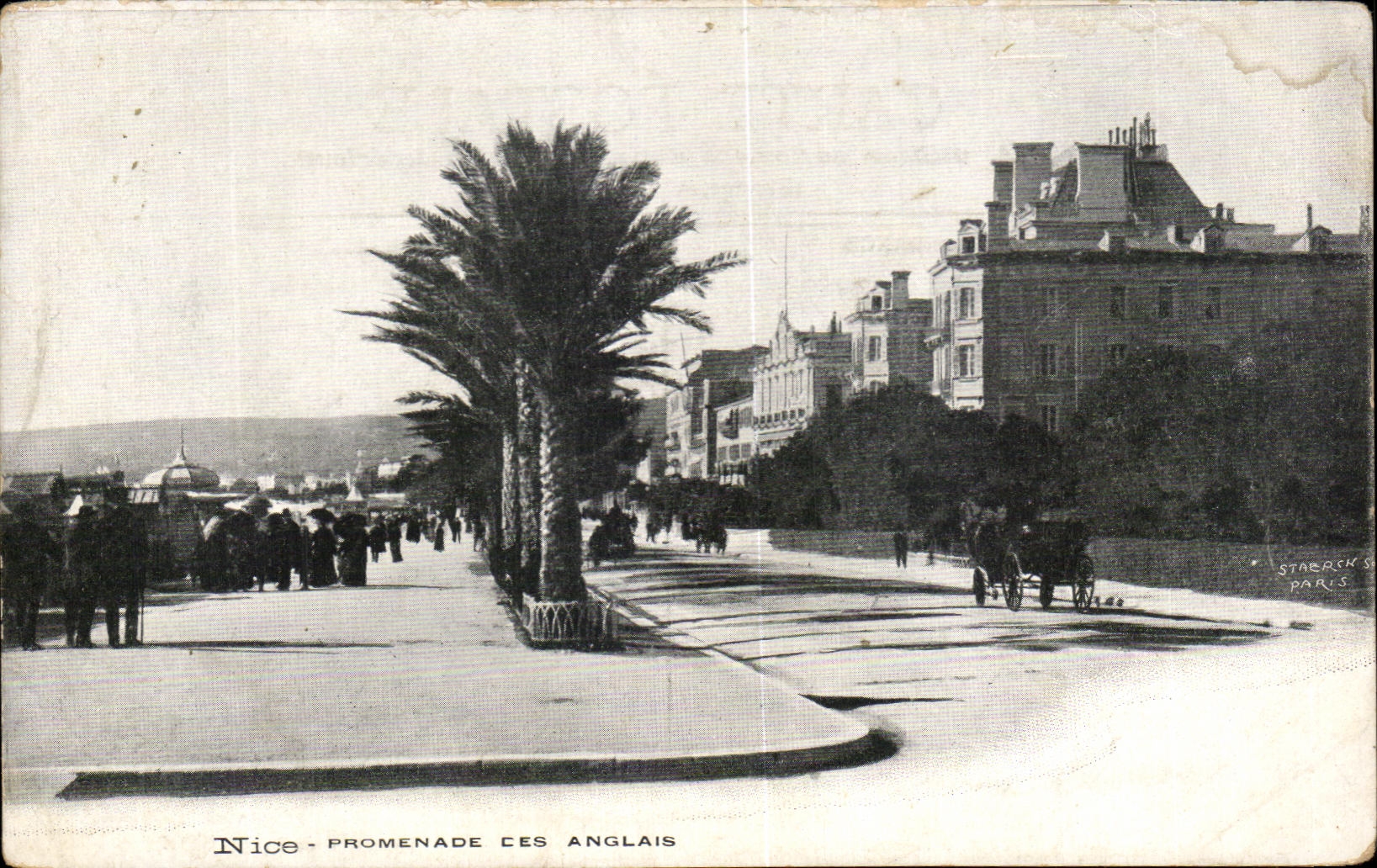 CPA Nice Promenade Des Anglais