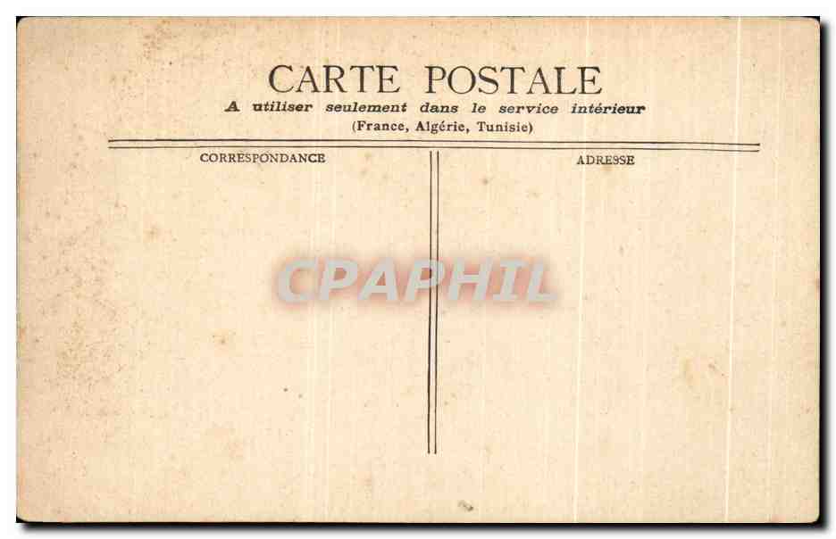 CPA Nice Promenade Des Anglais — Rückseite