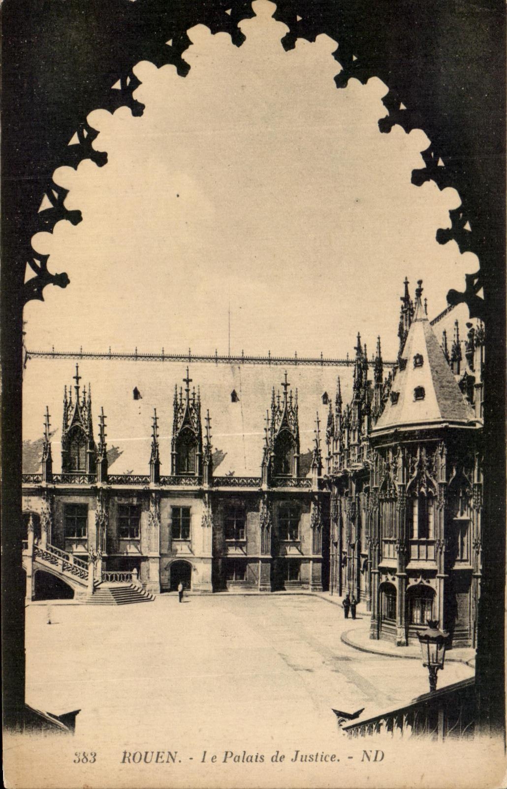 CPA Rouen Le Palais de Justice