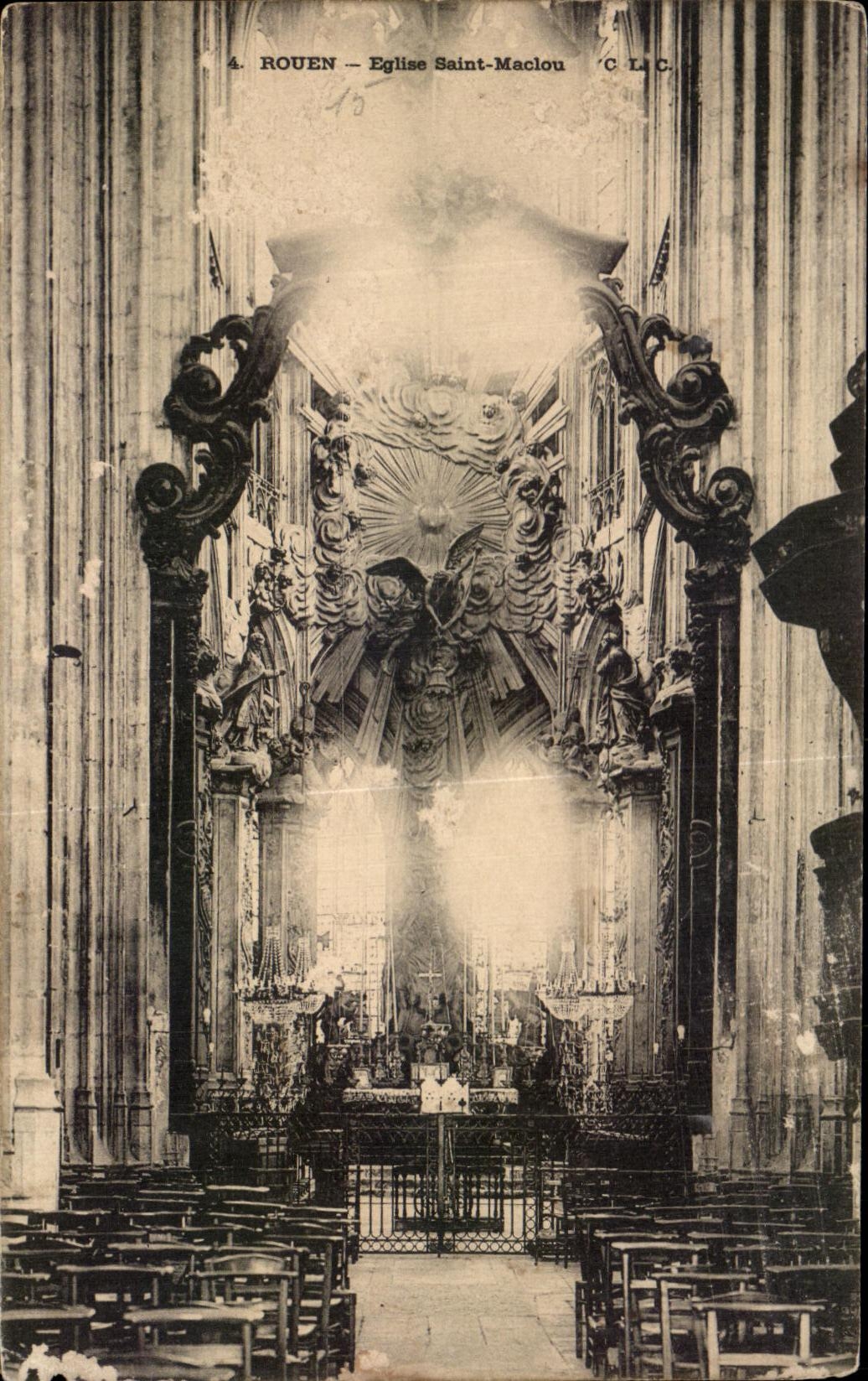CPA Rouen Eglise Saint Maclou