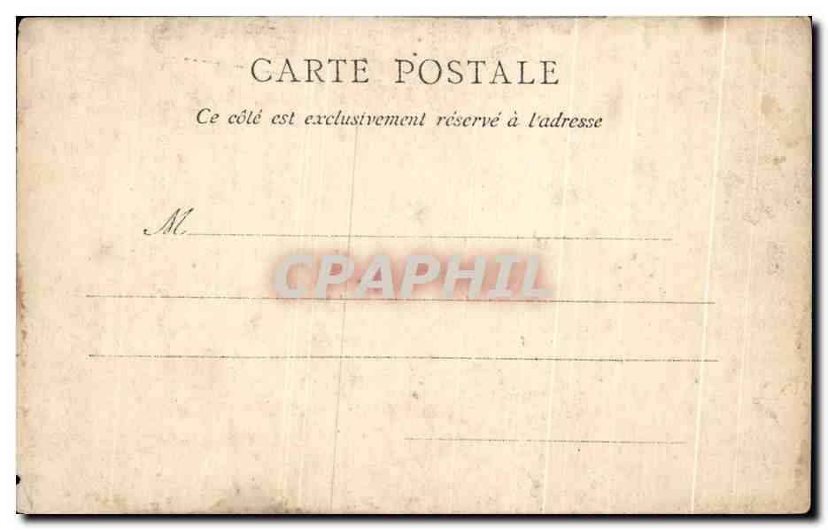 CPA Rouen Eglise Saint Maclou — Verso