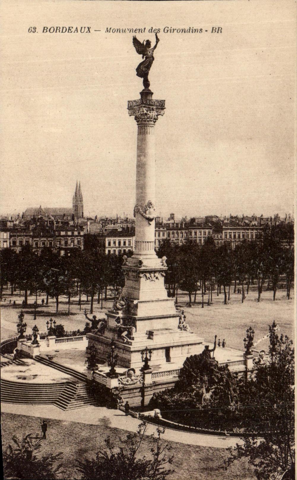 Bordeaux — Monument des Girondins — BR
