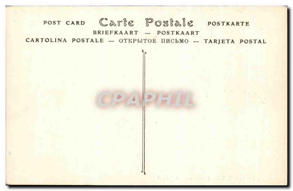 CPA Moulins Le Musee  — Verso