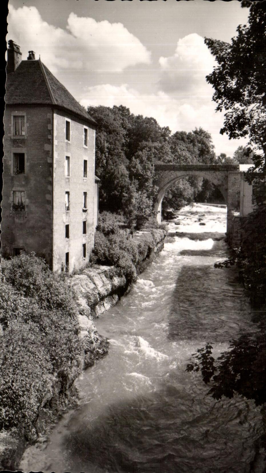 CPSM La France Comte Pittoresque Champagnole Les Bords de l'Ain