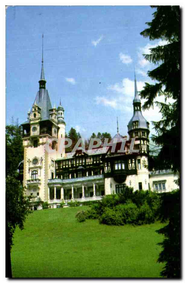 CPA Sinaia Muzeul Peles Roumanie 