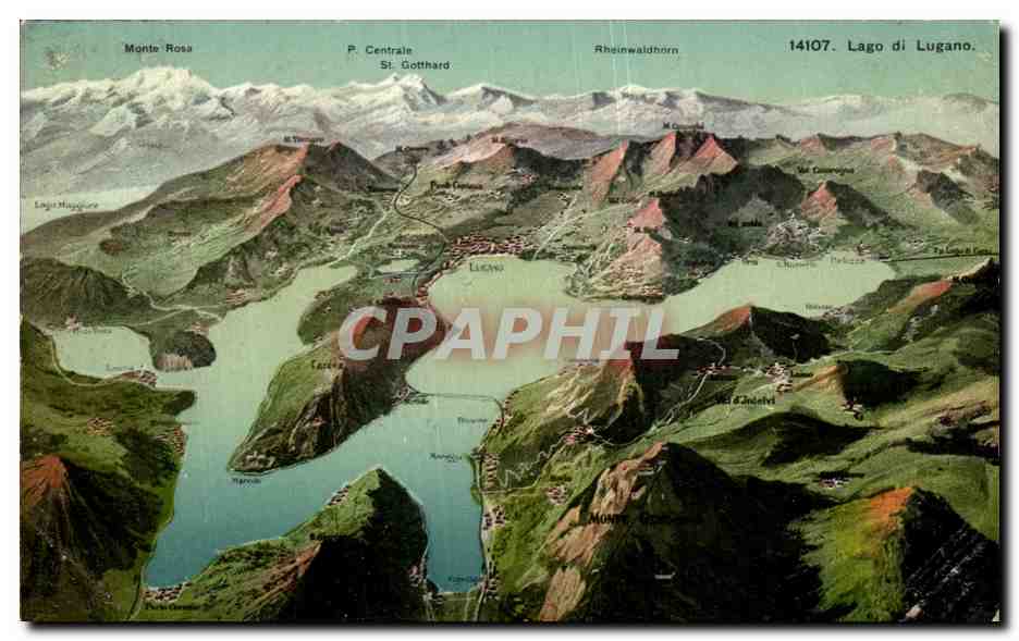 CPA Lago di Lugano Suisse