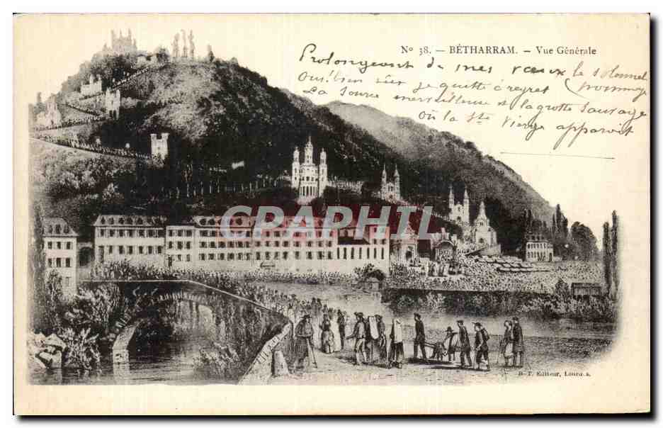 CPA Betharram Vue Generale