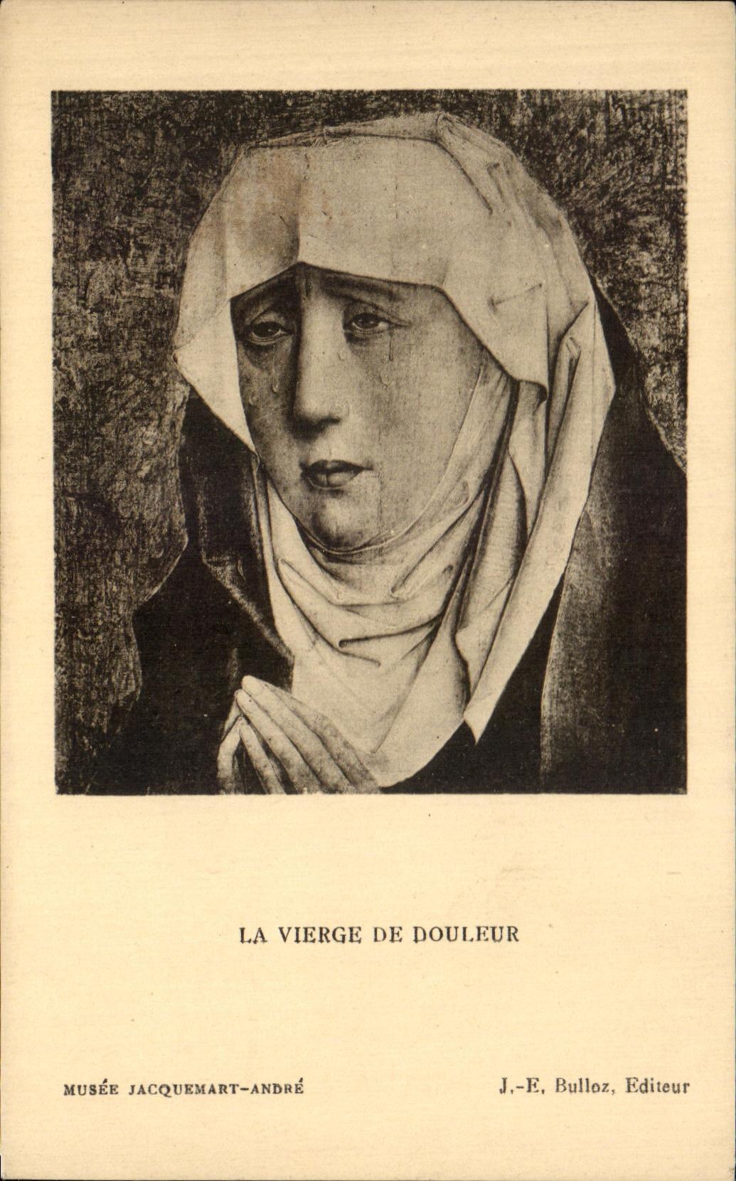 CPA La Vierge De Douleur Musee Jacquemart Andre Paris 