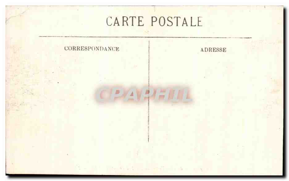 CPA Grenoble vue generale de l'Ile Verte La Tronche et les Alpes — Rückseite