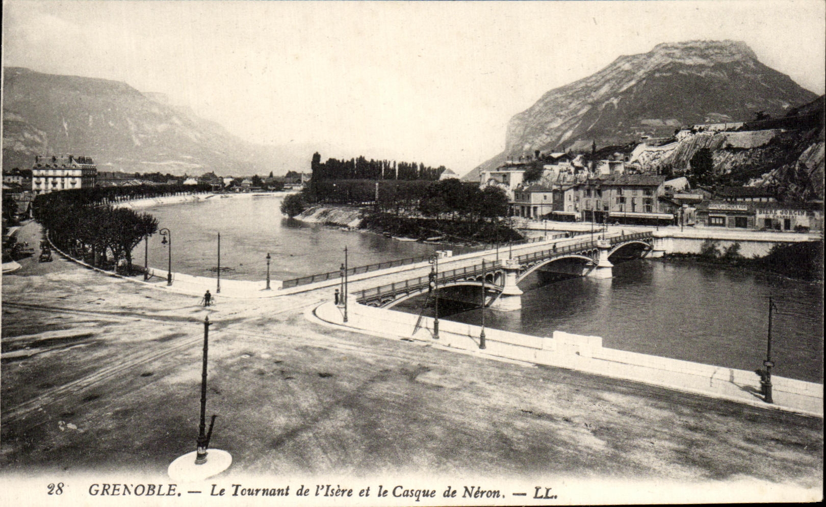 Grenoble — Der Bogen der Isère und der Helm Neros — LL. n°28