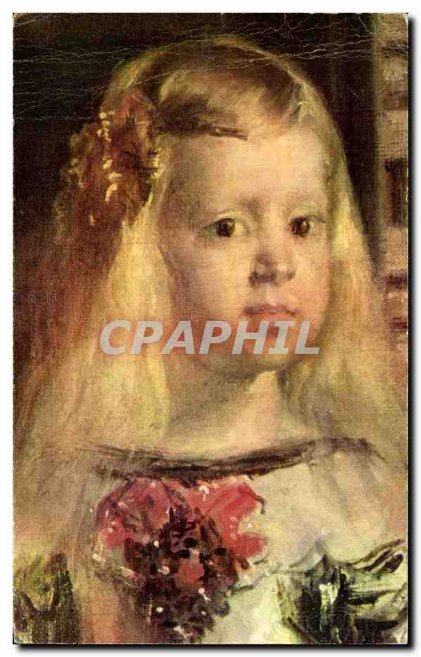 CPSM Velasquez Infante Marguerite Musee du Prado Madrid