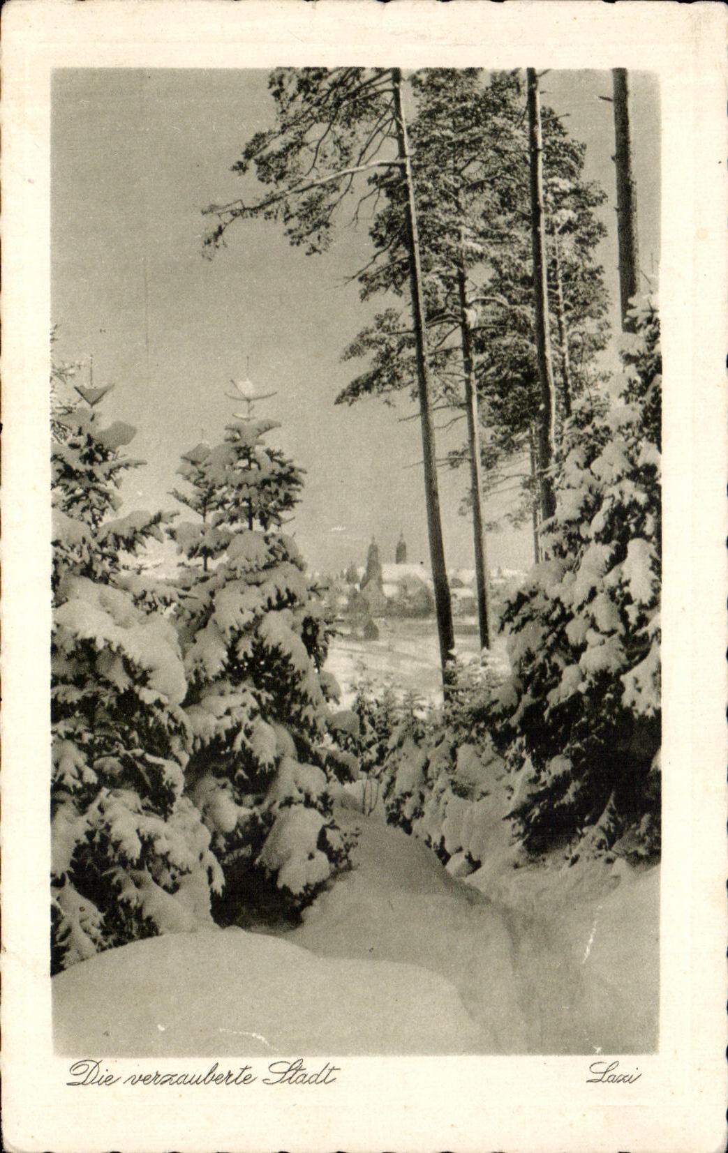 CPA Freudenstadt im Winter