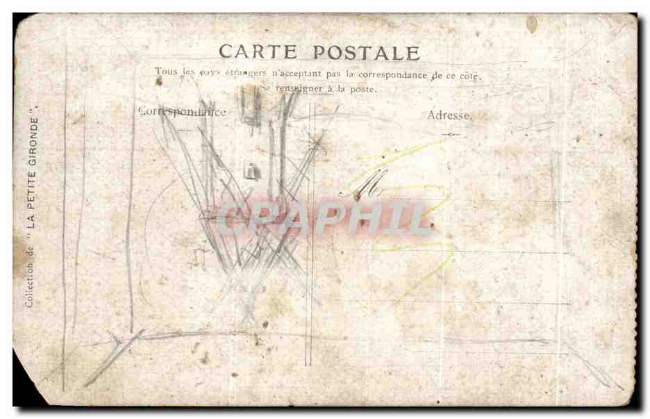 CPA Chateau — Verso