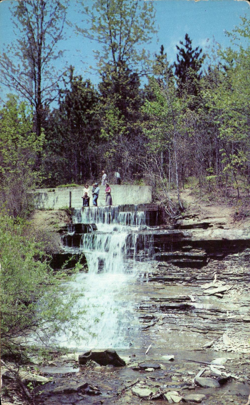 CPM Falls at Strahl Lake Brown county State park Nashville Indiana