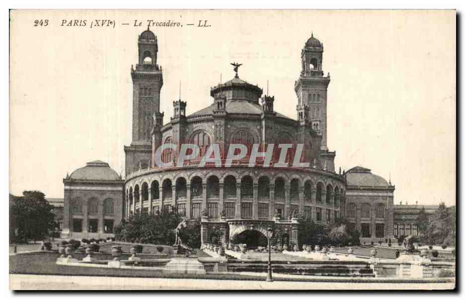 CPA Paris Le Trocadero