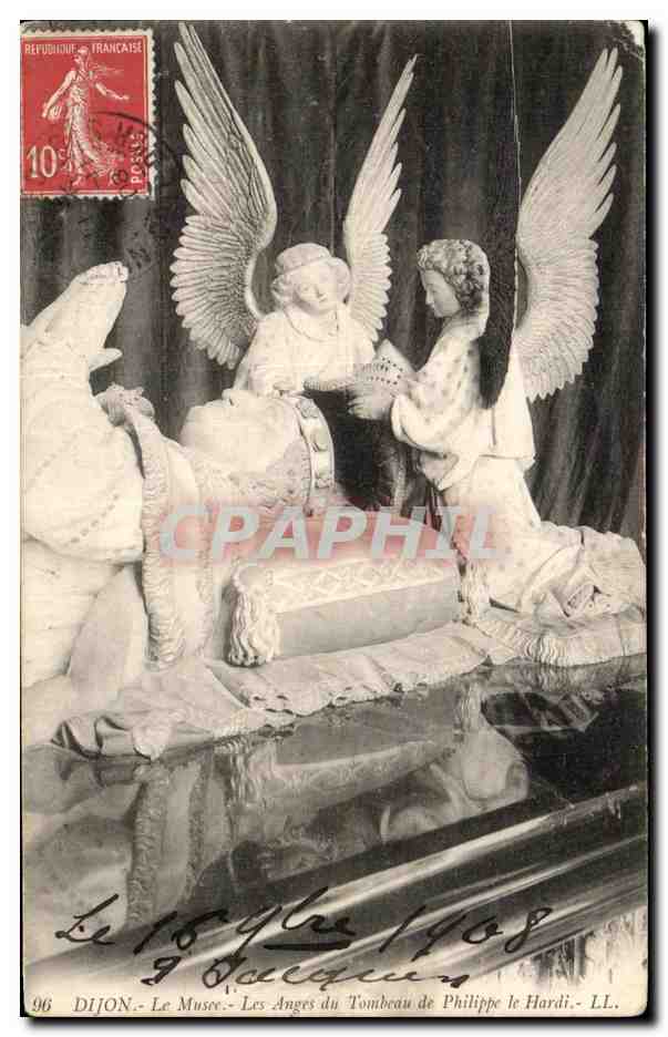 CPA Dijon Le Meuse Les Anges du Tombeau de Philippe le Hardi