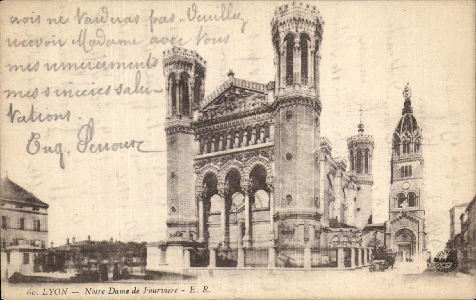 CPA Lyon Notre Dame de Fourviere