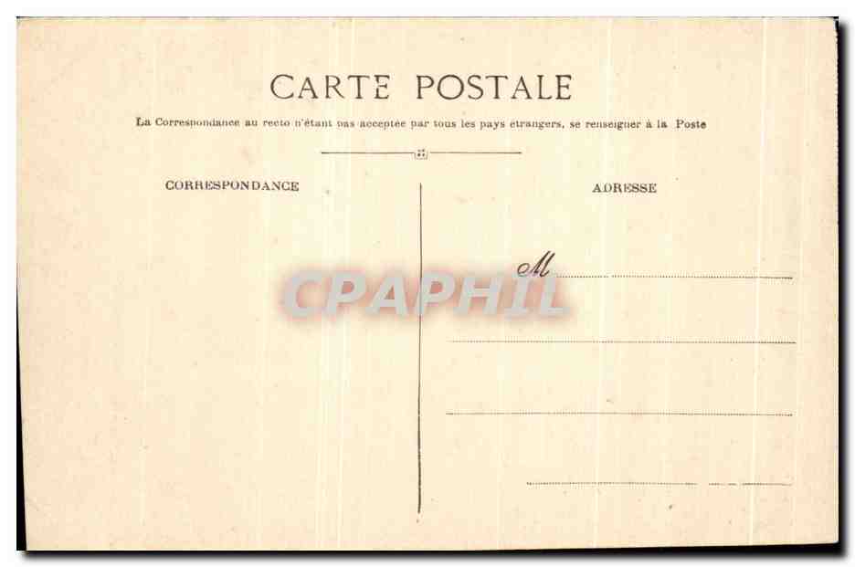 CPA Nice Ruines de Cimiez Les Arenes Romaines — Verso