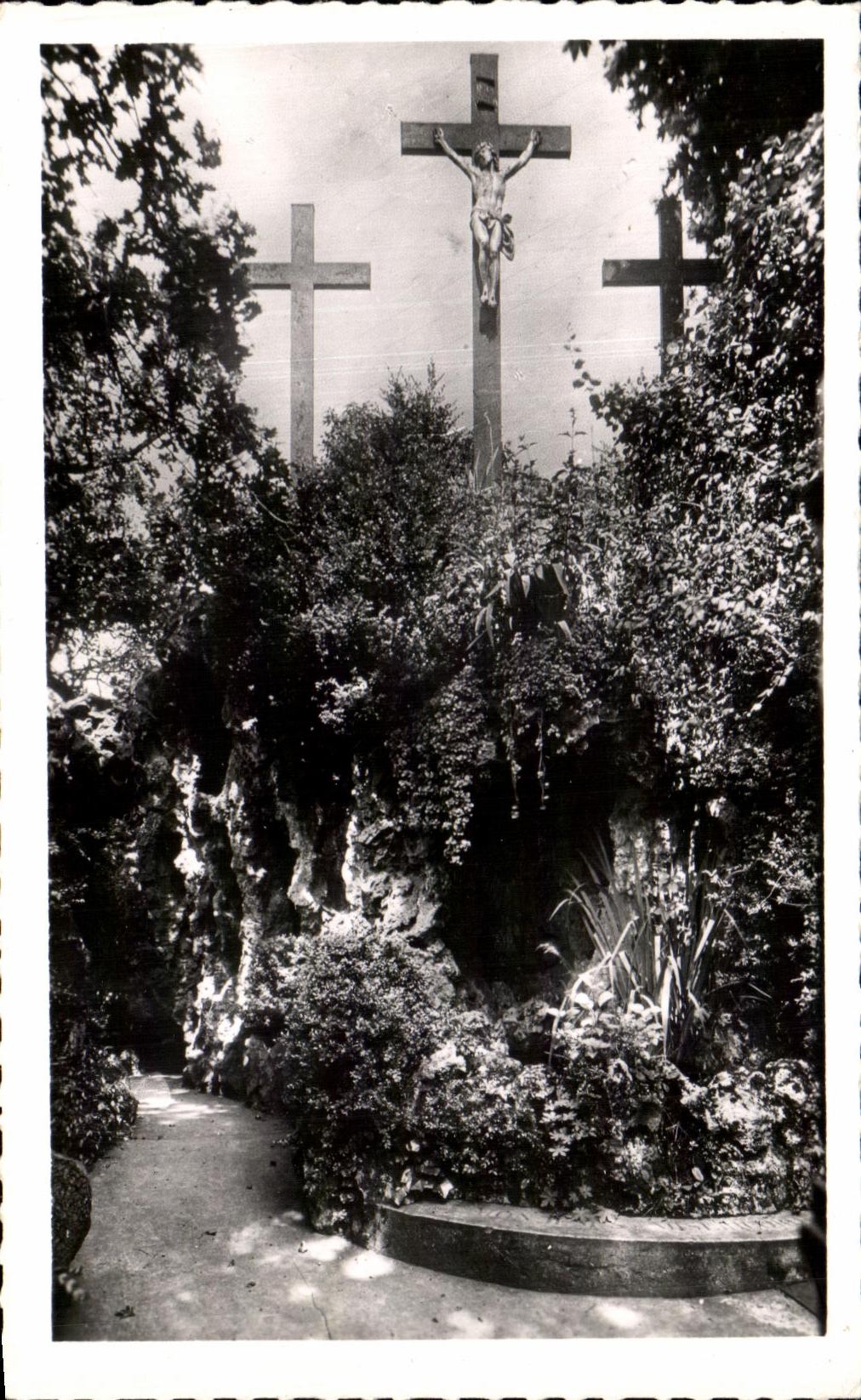 CPA Ermitage Du Mont Cindre Saint Cyr au Mont d'Or Le Calvaire