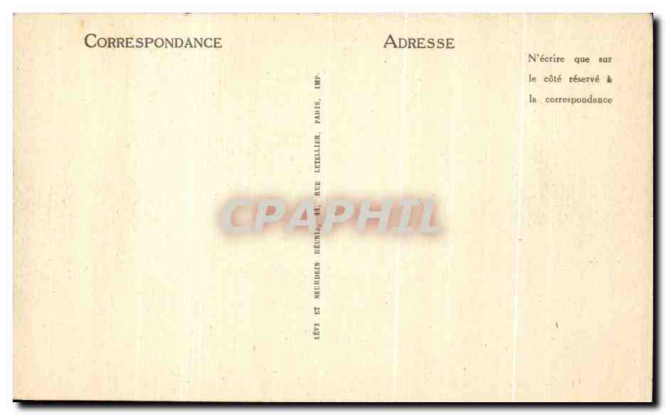 CPA Route de Luz a Gavarnie Pont Desdouroucat  — Verso