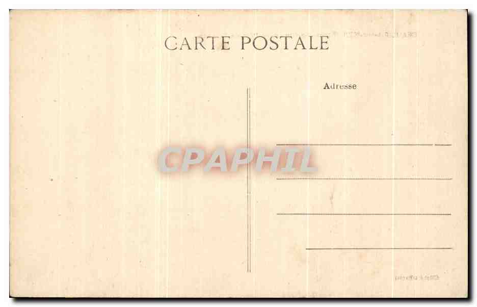 CPA Beaulieu sur Mer Port de st jean — Rückseite