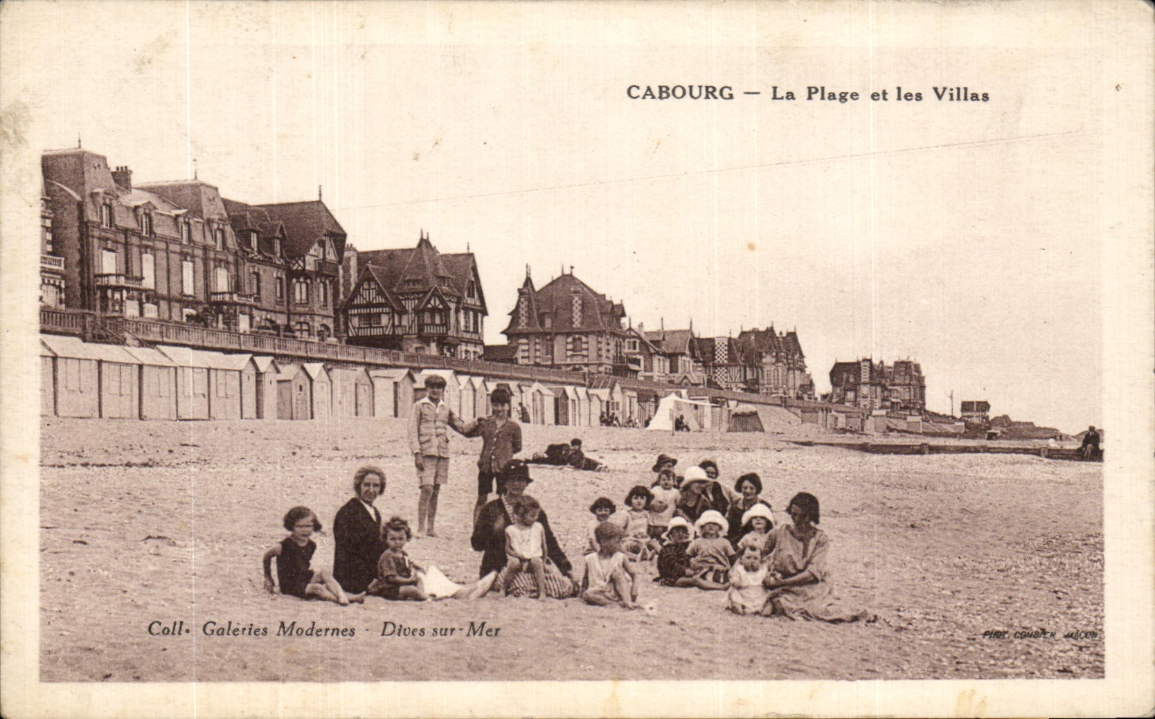 CPA Cabourg la Plage et les Villas