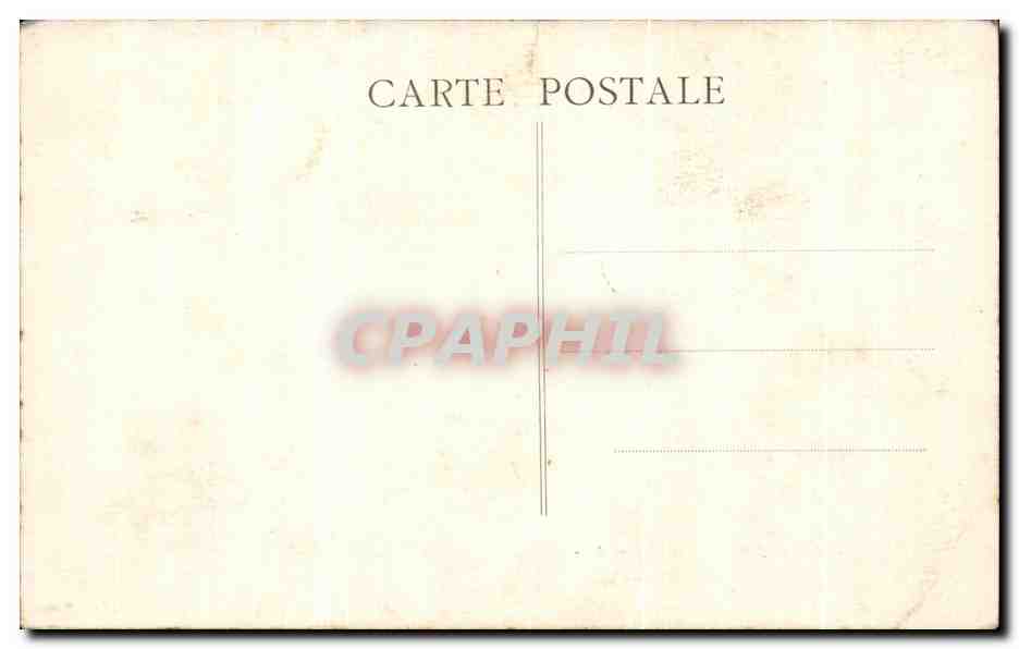 CPA Cabourg la Plage et les Villas — Rückseite