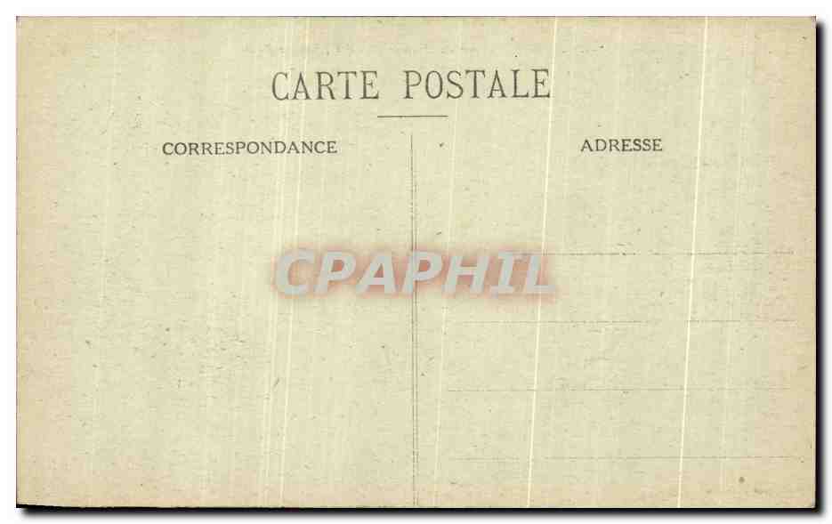 CPA Rennes Jardin des Plantes Escalier Rue de Paris — Rückseite