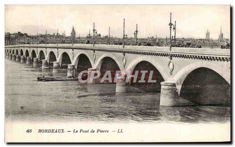 Bordeaux — Le Pont de Pierre — LL