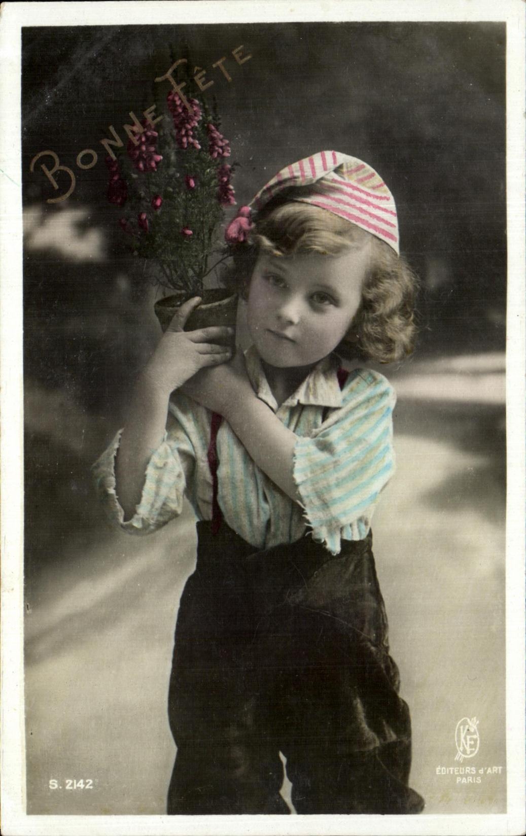 CPA Fantaisie Enfant Garcon 