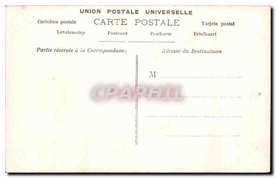 CPA Fantaisie Enfant Garcon  — Rückseite