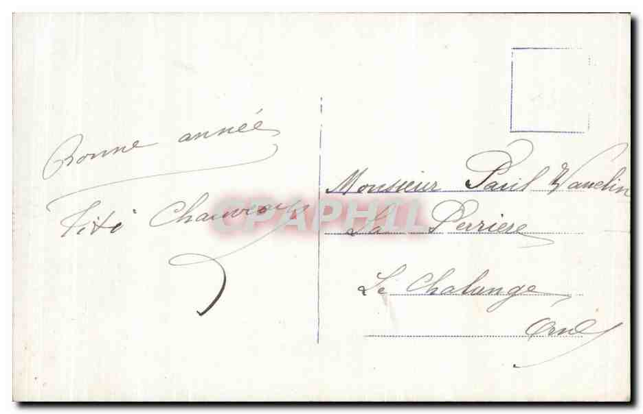 CPA Fantaisie Enfants — Verso