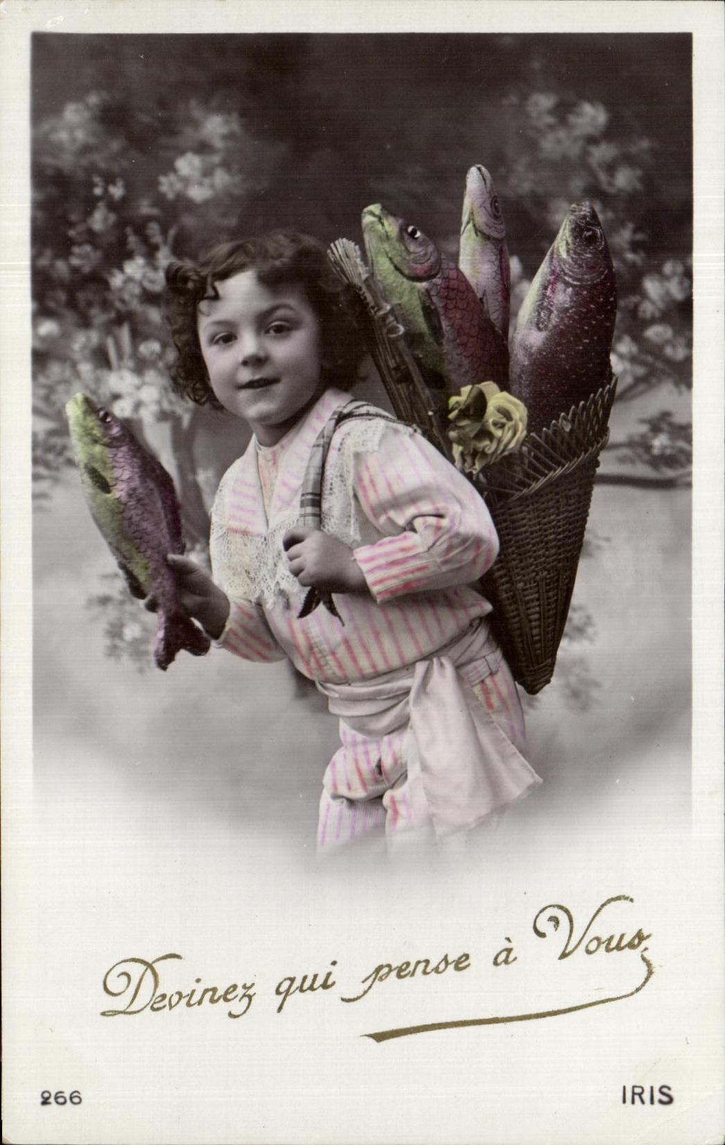 CPA Fantaisie Enfant Garcon 
