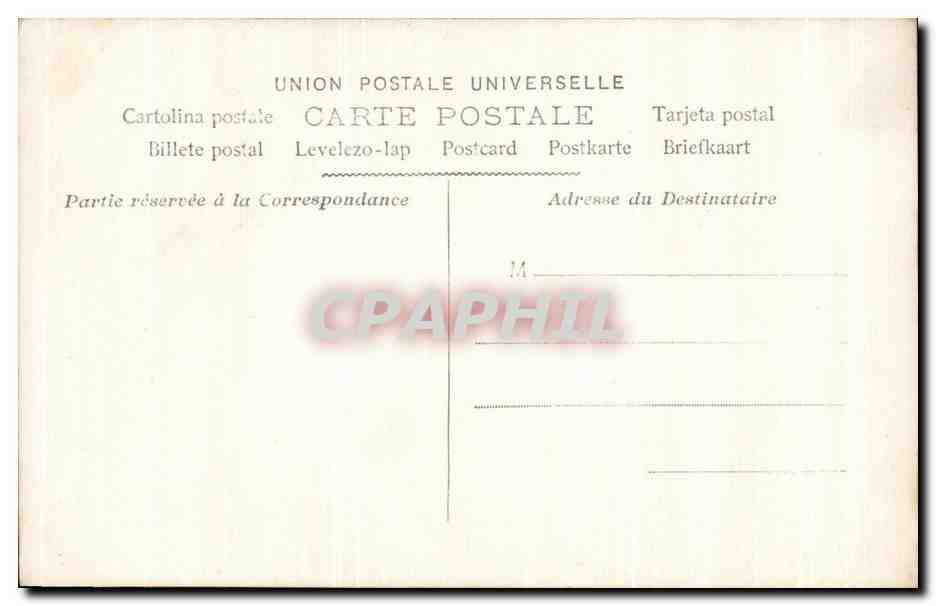 CPA Fantaisie Enfant Garcon  — Rückseite