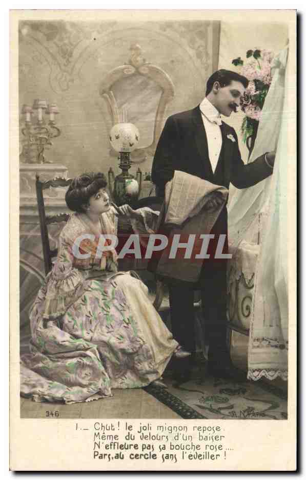 CPA Fantaisie Femme 