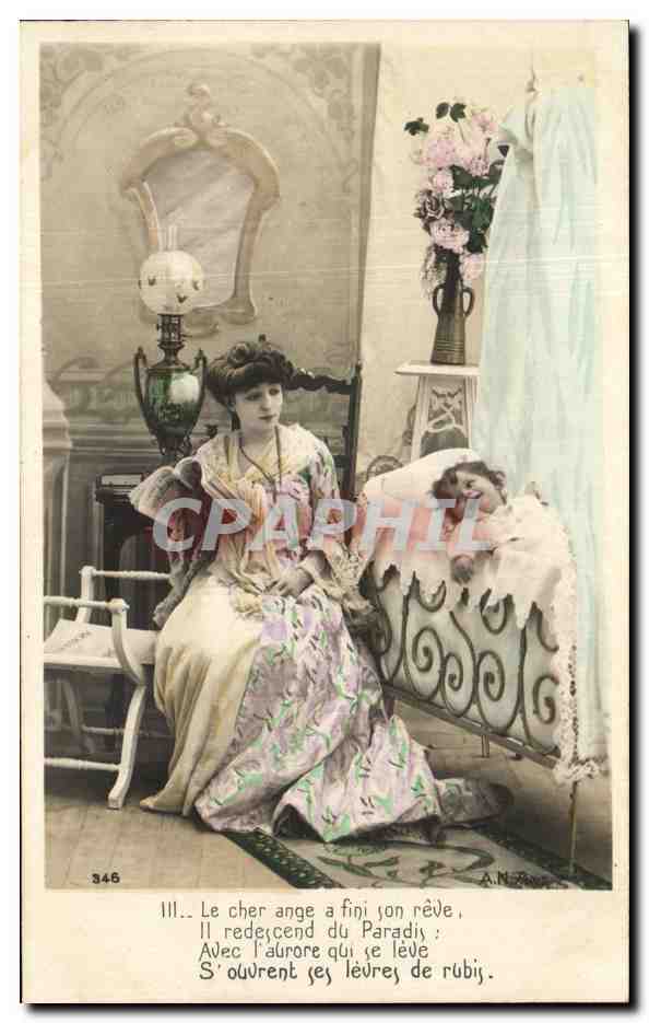 Femme et enfant — scène intérieure — A.N.A. n°346