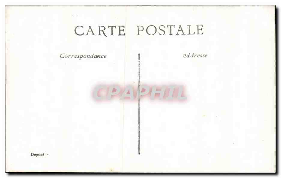 CPA Fantaisie Enfant — Rückseite