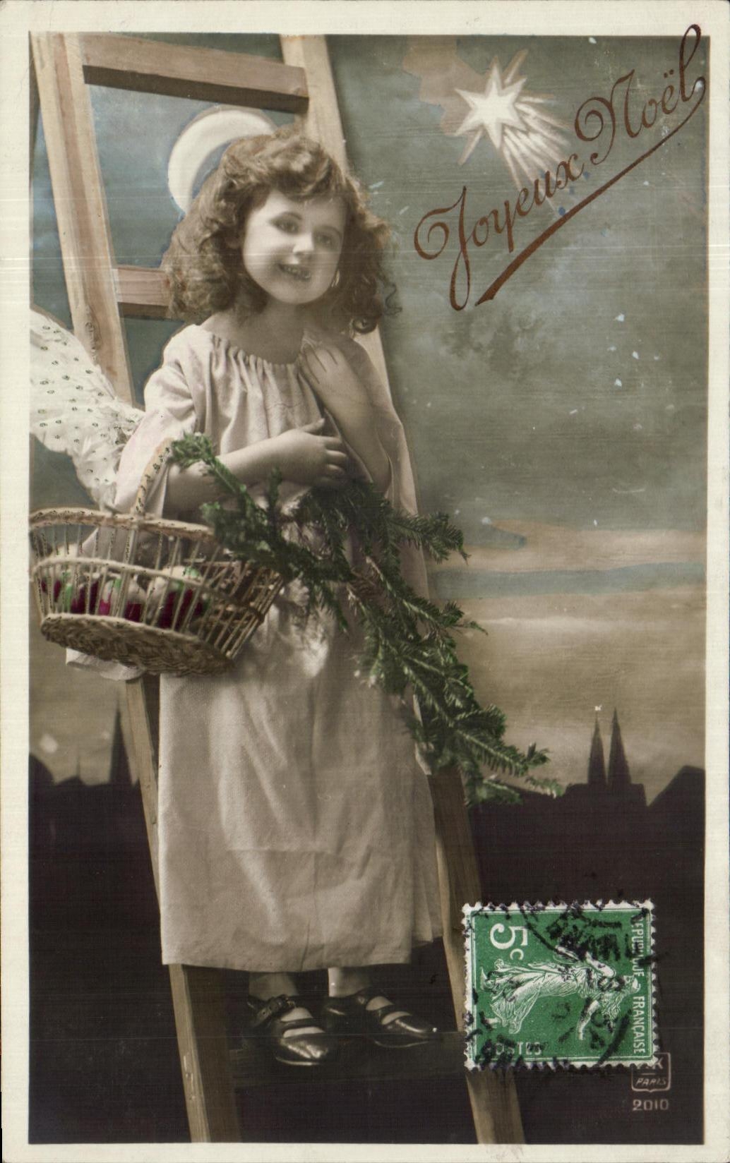 CPA Fantaisie Enfant Noel 